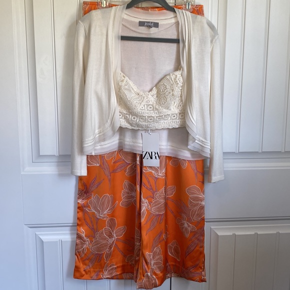 Gorgeous Satiny Joie Palazzo Pants - Picture 7 of 9